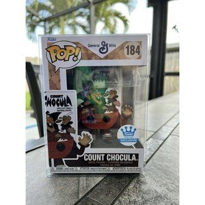 Funko Pop + Protector! Ad Icons #184 Count Chocula Cereal Funko Shop MINT